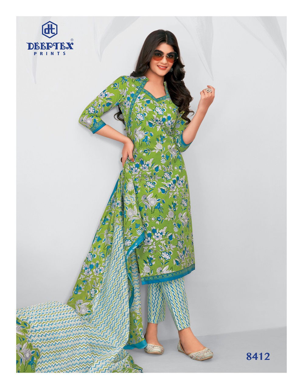 Deeptex Miss India Vol 84 Printed Cotton Dress Material Wholesale Shop In India
